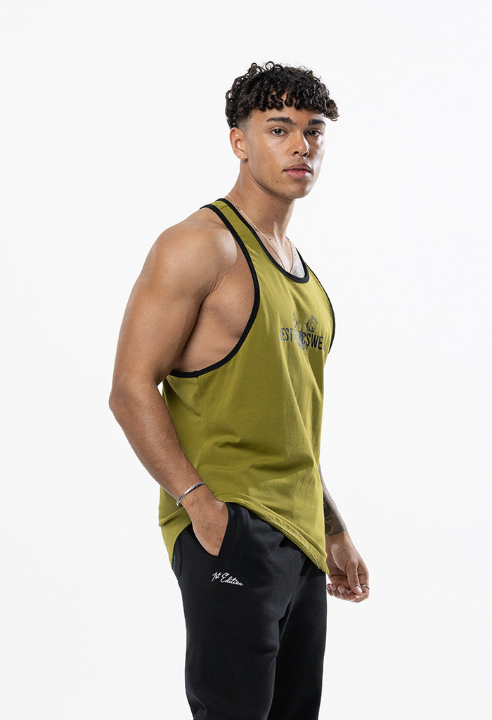 Aestheticswear Stringer - Moss Green