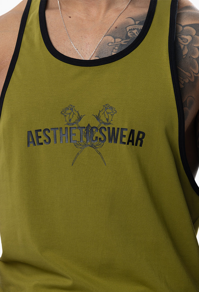 Aestheticswear Stringer - Moss Green